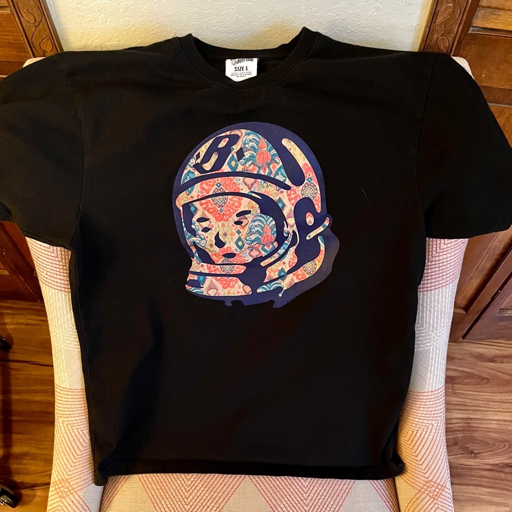 Billionaire Boys Club black spaceman tshirt - size L